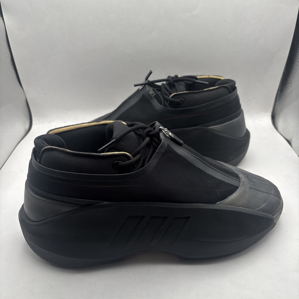ADIDAS CRAZY IIINFINITY SNEAKER Triple Black - Size 10.5 - Brand new